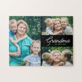 Oma gegründet Skript 3 Foto Puzzle (Horizontal)