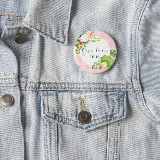 Oma, Gemüse pinkfarbenes, vor Ort gewachsenes Baby Button (Beispiel)
