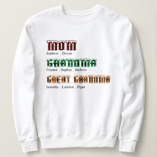 Oma-Geschenk zu Weihnachten Sweatshirt