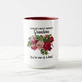 Oma Geschenke - Bass One a Kind - Blumenkohl Tasse