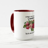 Oma Geschenke - Bass One a Kind - Blumenkohl Tasse (Vorderseite Links)