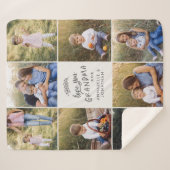 Oma gift 8 Foto Enkel einfache Typografie Sherpadecke (Vorderseite (Horizontal))