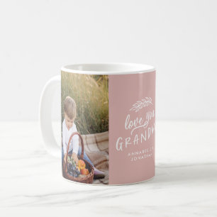 Oma gift Foto Enkel einfache Typografie Kaffeetasse