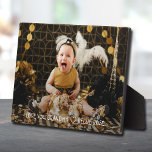 Oma Gift Grandchild Foto Fotoplatte<br><div class="desc">Das Foto und die LIEBE IHNEN GRANDMA oder jeder Text wird direkt auf das Hardboard-Panel gelegt, um ein atemberaubend knackiges Bild mit einer leicht zu wischen sauberen Oberfläche zu erhalten. Tabletop, auf einem Regal oder Schreibtisch, diese Tafel mit eingebautem Aasel ist ideal für ein Geschenk an Großmutter für jeden Anlass....</div>