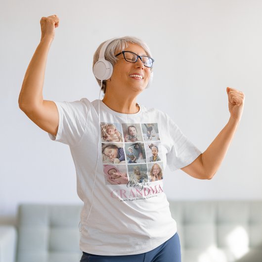 Oma Gift | Liebe You Nan Foto T - Shirt