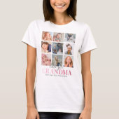 Oma Gift | Liebe You Nan Foto T - Shirt (Vorderseite)