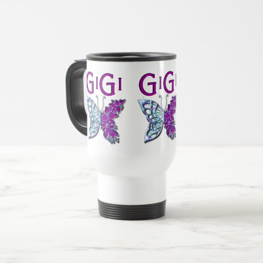 Oma GIGI Reisebecher (Vorderseite Links)