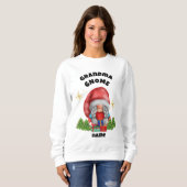 Oma Gnome Weihnachtspulli Sweatshirt (Vorne ganz)