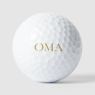 Oma Golfball Geschenk für Oma | Individueller Golf
