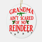 Oma Got rüber Keramikornament (Links)