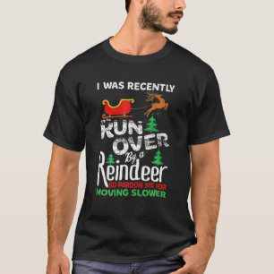 Oma Got von einem Rentierweihnachtsfest überfahren T-Shirt