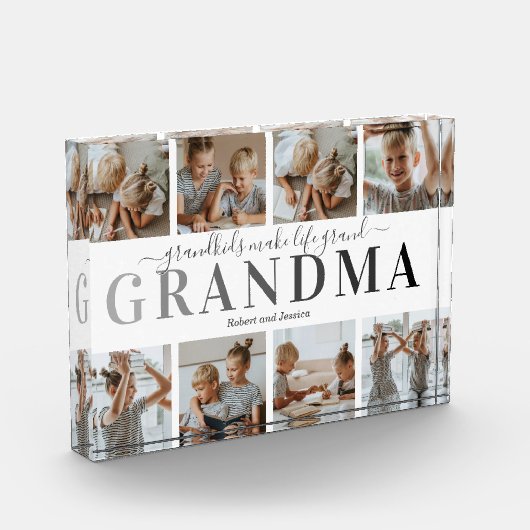 Oma Grandchildren Foto Block (Links)