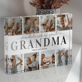 Oma Grandchildren Foto Block