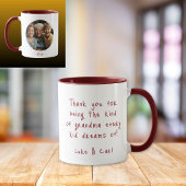 Oma Grandchildren Foto Message Coffee Tasse