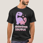 Oma Grandkid Dinosaur Baby Großtochter Dino T-Shirt (Vorderseite)