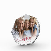 Oma Grandma Script Overlay Fotoblock (Links)