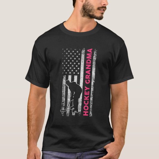 Oma Grandmutter Hockey T-Shirt (Vorderseite)