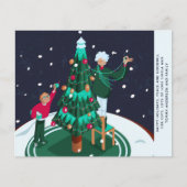 Oma Grandsom Dekorieren Weihnachtsbaum maßgeschnei (Vorderseite)