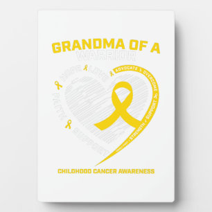 Oma Grandson Grandtochter Kindergeschenk Fotoplatte