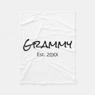 Oma Granny Nana Gigi Großmutter D  Fleecedecke
