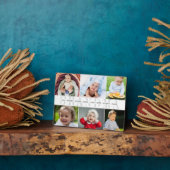 "Oma" Großkinder Namen 6 FotoCollage Fotoplatte (Seite)