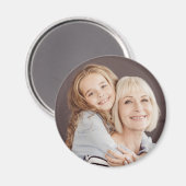 Oma Großmutter Großkinder Foto Magnet (Vorderseite/Rückseite)