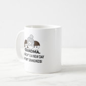 Oma Großmutter Kaffeetasse (Vorderseite Links)