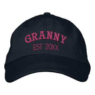 Oma Großmutter Personalisiertes Geschenk Benutzerd Bestickte Baseballkappe