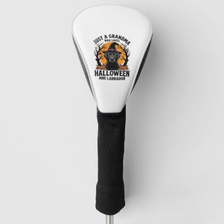 Oma Halloween Labrador Lustig Vintage_1 Golf Headcover