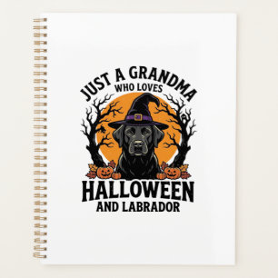 Oma Halloween Labrador Lustig Vintage_1 Planer