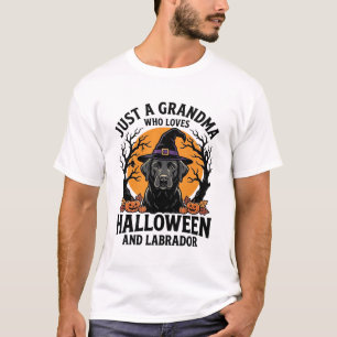 Oma Halloween Labrador Lustig Vintage_1 T-Shirt