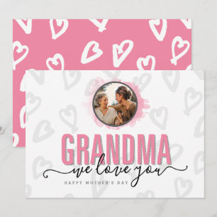 Oma Happy Mother Day Feiertagskarte