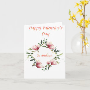 Oma Happy Valentine's Day Karte