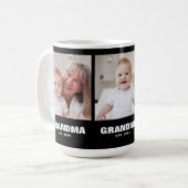 Oma hat Bold Black 3 Foto etabliert Kaffeetasse (Vorderseite Links)