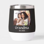 Oma hat ein kühnes Foto etabliert (Rückseite)