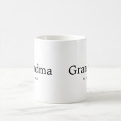 Oma hat ein neues Oma-Geschenk etabliert Kaffeetasse (Mittel)