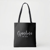 Oma hat ein neues Oma-Geschenk etabliert Tasche (Vorderseite)