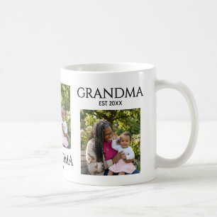 Oma hat klassische Mützen-Foto-Geschenke etabliert Kaffeetasse
