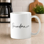Oma hat Minimal Schriftzug eingerichtet Kaffeetasse