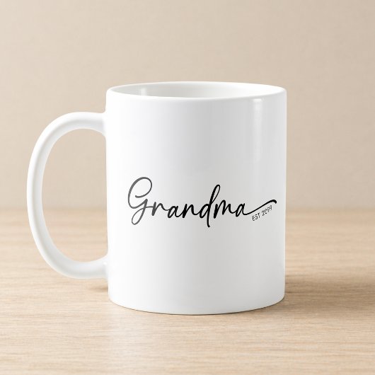 Oma hat Minimal Schriftzug eingerichtet Kaffeetasse