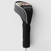 Oma hat modernes Skript 3 Foto eingerichtet Golf Headcover (angewinkelt)