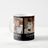 Oma hat modernes Skript 3 Foto eingerichtet Kaffeetasse (Vorderseite Links)