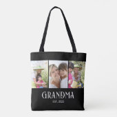 Oma hat modernes Skript 3 Foto eingerichtet Tasche (Rückseite)