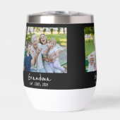 Oma hat modernes Skript Schwarz 3 Foto (Vorderseite)