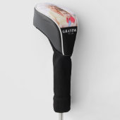 Oma hat modernes Skriptfoto eingerichtet Golf Headcover (angewinkelt)