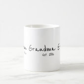 Oma hat neue Oma-Geschenke etabliert Kaffeetasse (Mittel)