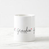 Oma hat neue Oma-Geschenke etabliert Kaffeetasse (Mittel)
