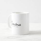 Oma hat neue Oma-Geschenke etabliert Kaffeetasse (Vorderseite Links)