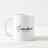 Oma hat neue Oma-Geschenke etabliert Kaffeetasse (Links)
