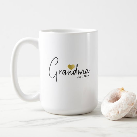 Oma hat neue Oma-Geschenke etabliert  Kaffeetasse (Mit Donut)
